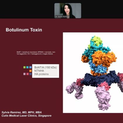 Dr. Sylvia Gives a Talk on Immunogenicity of Botulinum Toxin